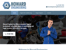 Tablet Screenshot of howardengineering.ie